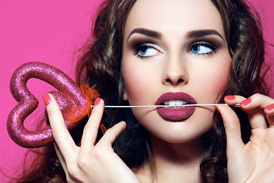 make up originale San Valentino