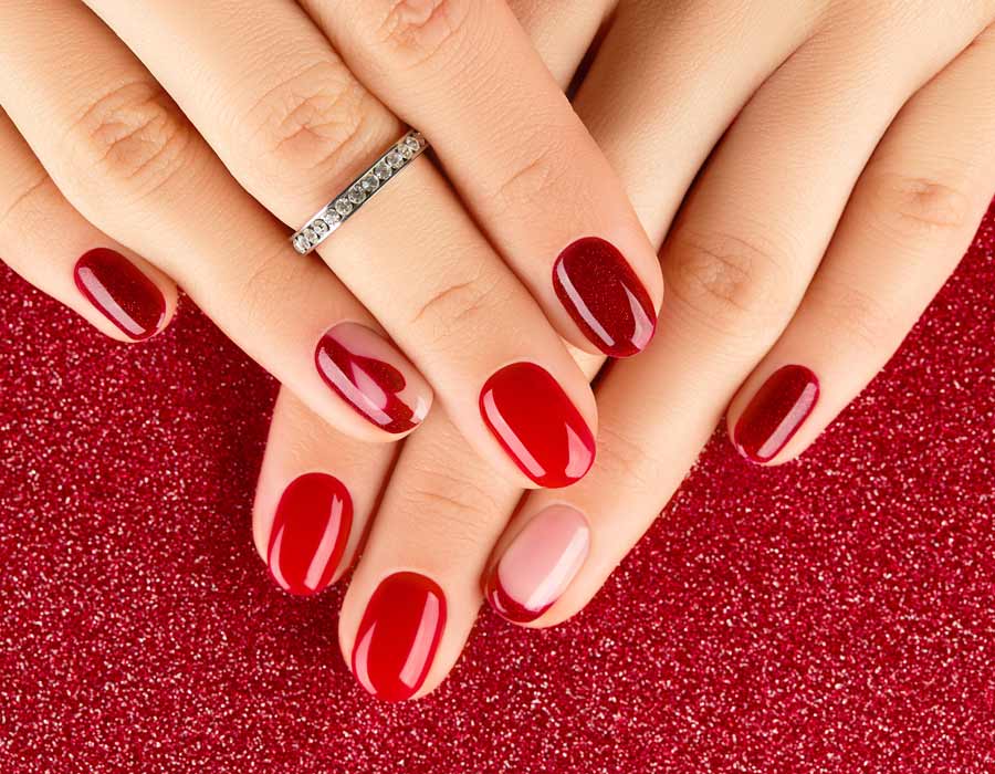 unghie San Valentino