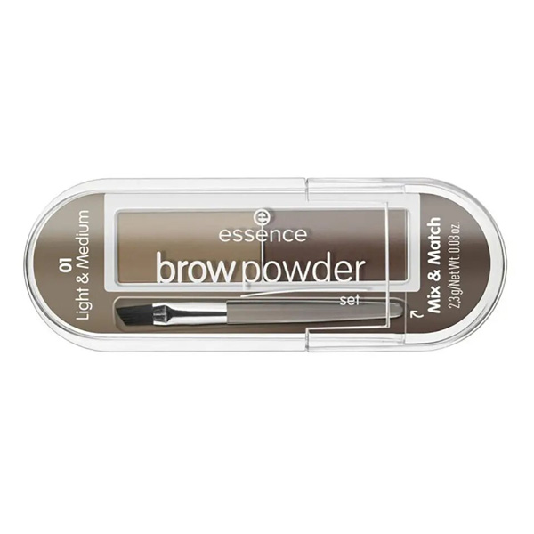 Essence Brow Powder Set Per Sopracciglia