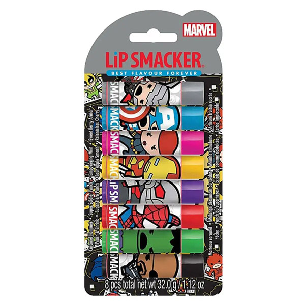 Marvel Avengers Party Pack - Balsamo Per Labbra 8 Pz