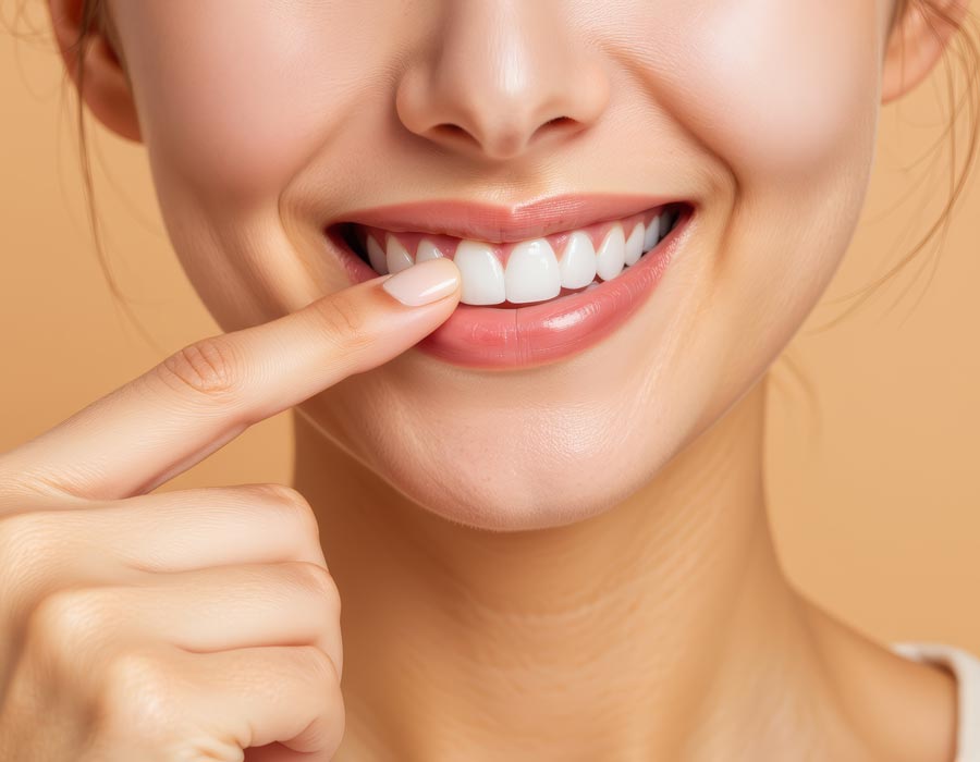 come sbiancare i denti