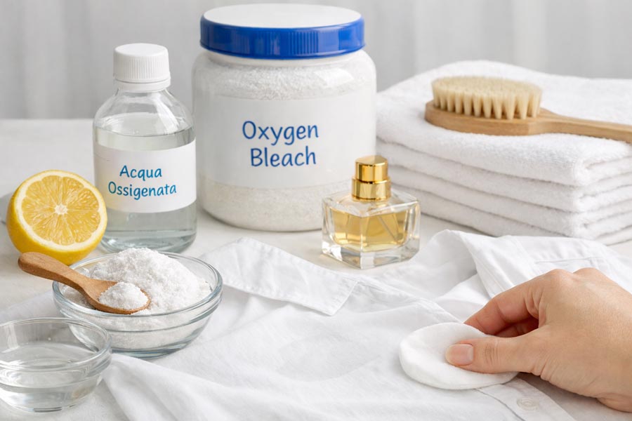 smacchiare tessuti profumo