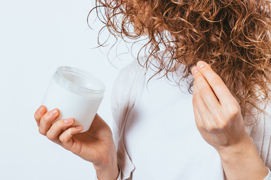 maschera per i capelli