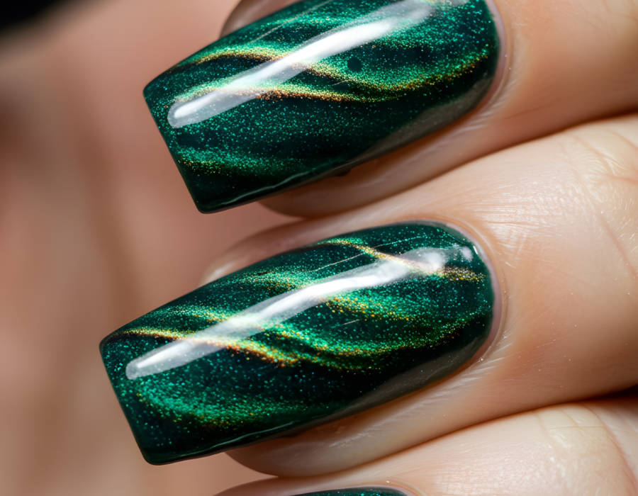 cat eye nails